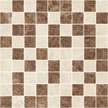 Декор LIBRA Mosaico коричневый/бежевый (Ceramica Classic)